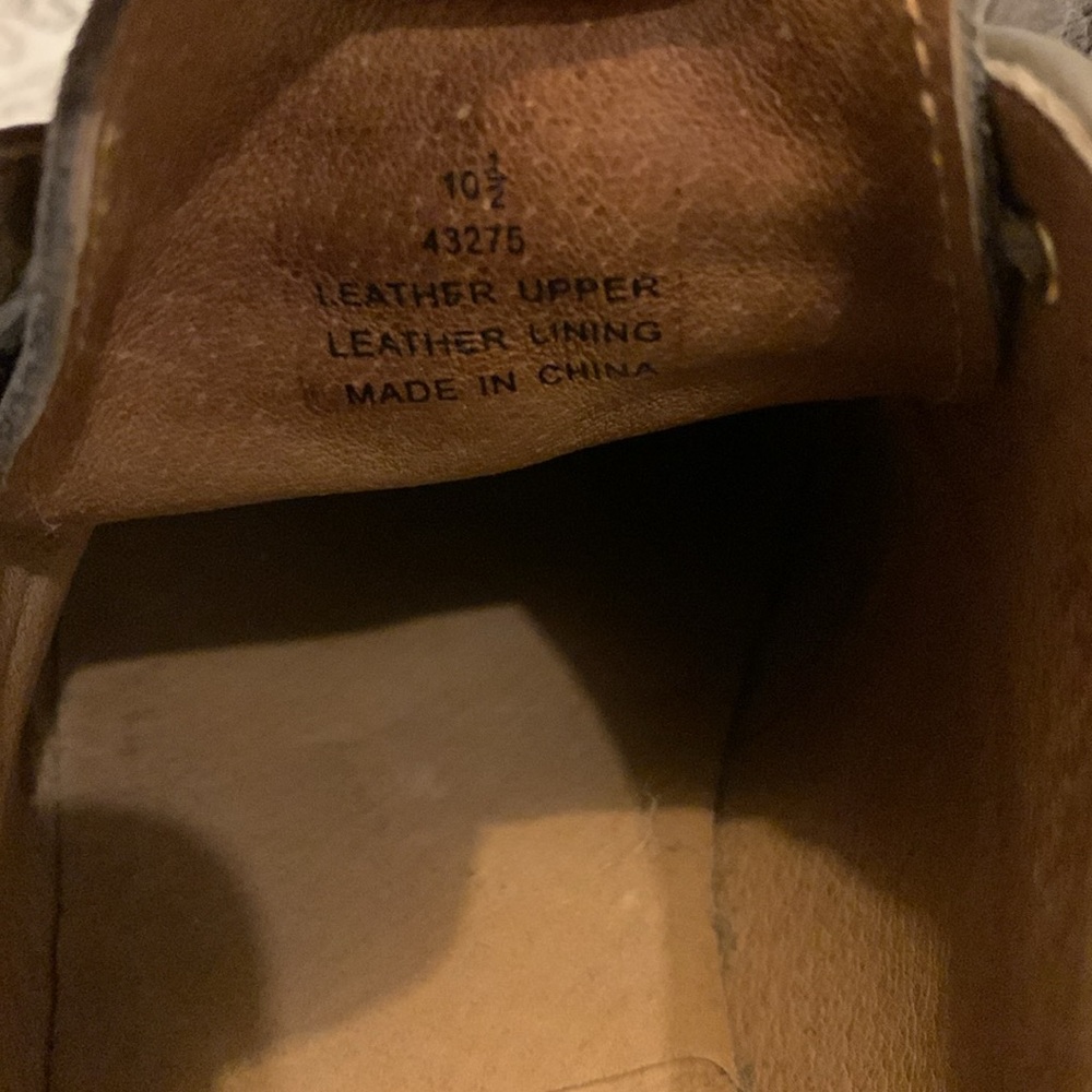 J Crew men’s suede bucs 10.5 - Picture 6 of 7